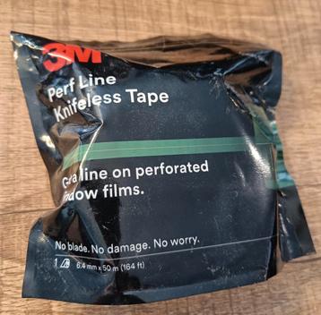 3M knifeless tape voor geperforeerde raamfolie