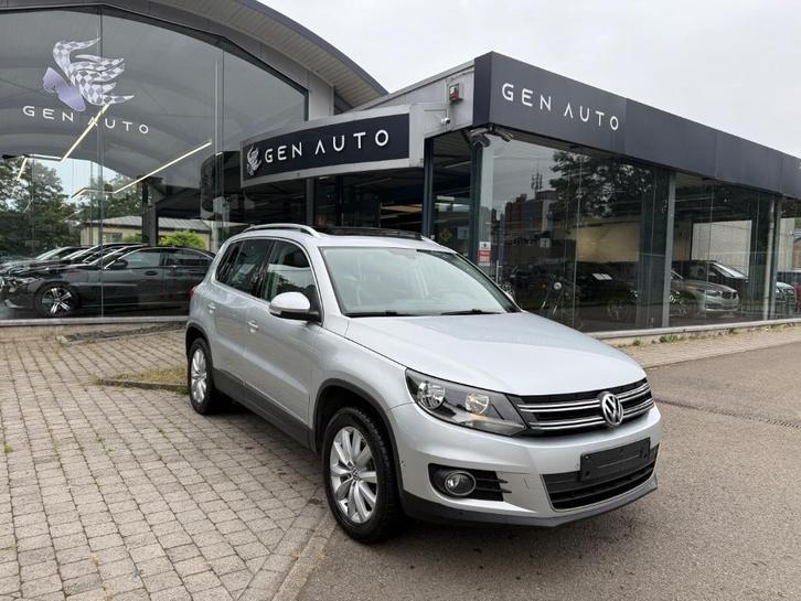 Volkswagen Tiguan 2.0CR TDi 4Motion Sport Pano-zonnedak, Auto's, Volkswagen, Bedrijf, Te koop, Tiguan, 4x4, ABS, Airbags, Airconditioning