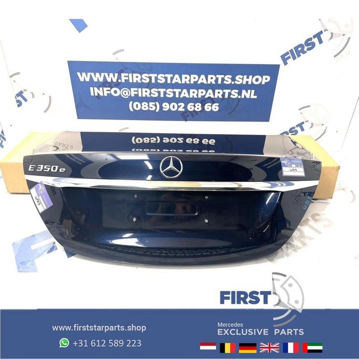 W213 E KLASSE ACHTERKLEP COMPLETE KOFFERKLEP KOFFERBAK origi, Auto-onderdelen, Carrosserie, Achterklep, Mercedes-Benz, Achter