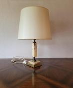 Vintage Tafellamp - marmer, Huis en Inrichting, Lampen | Tafellampen, 50 tot 75 cm, Ophalen