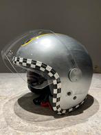 Prachtige handgemaakte jethelm - Italiaans merk Max, Motoren, Kleding | Motorhelmen, Ophalen, L, Jethelm