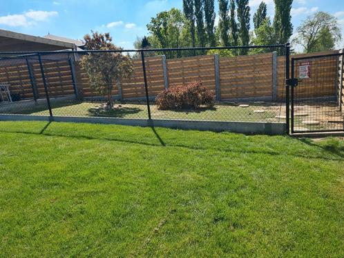 Omheining (tennisdraad) met poortje, Tuin en Terras, Overige Tuin en Terras, Ophalen