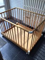 Babypark opplooibaar., Kinderen en Baby's, Ophalen, Zo goed als nieuw, Rechthoekig, Wieltjes