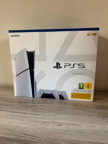SONY PlayStation 5 Slim Disk Edition 1Tb + 2 Controllers, Enlèvement, Neuf, Playstation 5