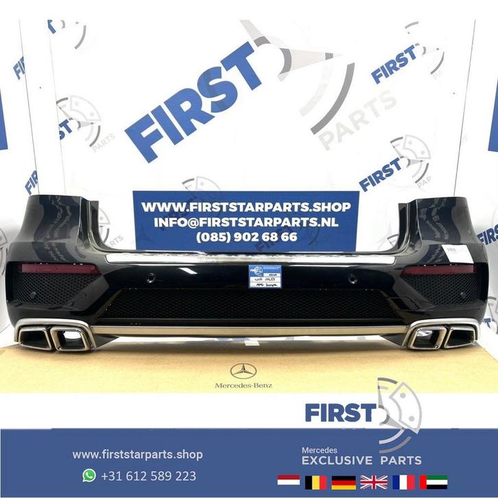 A1668855325 W166 ML63 AMG ACHTERBUMPER COMPLEET A1668855425, Autos : Pièces & Accessoires, Carrosserie & Tôlerie, Pare-chocs, Mercedes-Benz