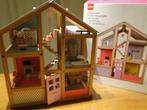 houten poppenhuis met meubeltjes, Ophalen of Verzenden, Poppenhuis