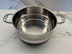 De Meyere Stoominzet 24 cm (ongebruikt), Huis en Inrichting, Keuken | Potten en Pannen, Ophalen of Verzenden, Nieuw, Inox, Overige typen