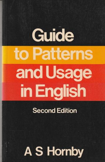 Guide to Patterns and Usage in English 2econd edition
