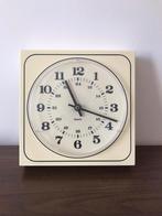 Vintage wandklok, Huis en Inrichting, Woonaccessoires | Klokken, Ophalen of Verzenden, Zo goed als nieuw, Wandklok