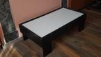 Mooie zwart-witte salontafel, Minder dan 50 cm, Minder dan 50 cm, Gebruikt, Rechthoekig
