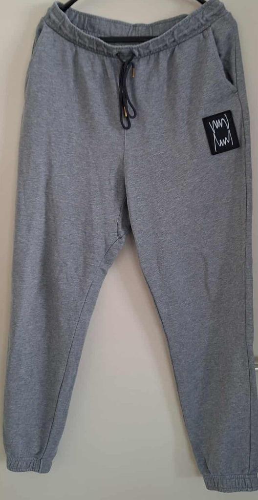 Trainingsbroek van Puma. Maat L, Kleding | Heren, Sportkleding, Gedragen, Algemeen, Maat 52/54 (L), Grijs, Verzenden