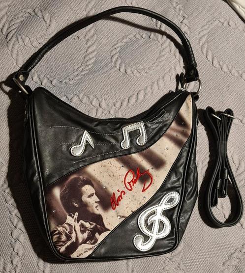 Elvis Presley schoudertas, Handtassen en Accessoires, Tassen | Damestassen, Zo goed als nieuw, Ophalen