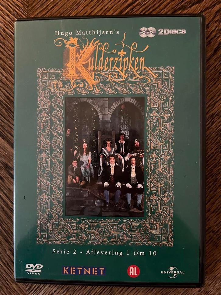 DVD Kulderzipken - serie 2 - 10 laatste afleveringen, Cd's en Dvd's, Dvd's | Tv en Series, Zo goed als nieuw, Ophalen of Verzenden