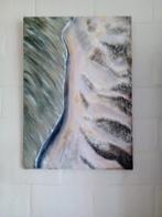 Zeegrens – Abstract Kustlandschap (70 x 50 cm) MP Theunis, Ophalen