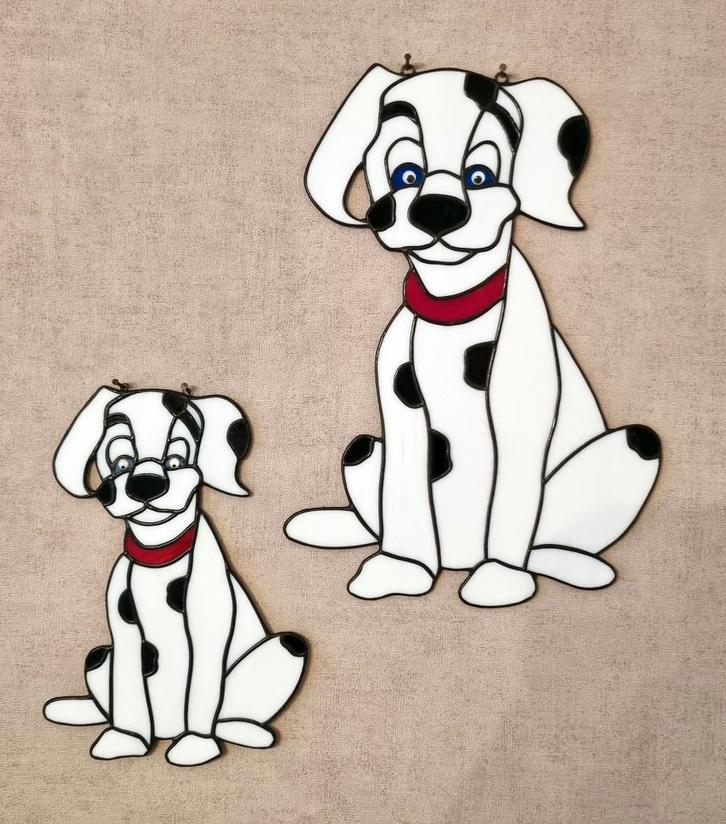 figuurtjes in loodglas, Maison & Meubles, Accessoires pour la Maison | Décorations murale, Enlèvement