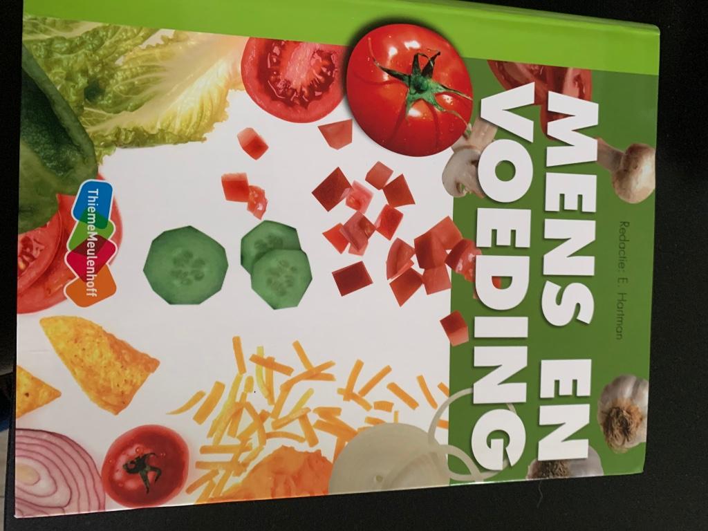 Boek Mens en voeding, Ophalen, Hogeschool, ThiemeMeulenhoff