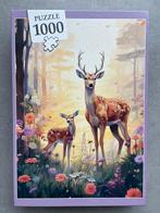 Puzzel 1000 stukjes hertjes, Hobby en Vrije tijd, Ophalen, 500 t/m 1500 stukjes, Zo goed als nieuw, Legpuzzel