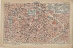 1920 - Bruxelles plan de la ville / Brussel stadsplan, Ophalen of Verzenden