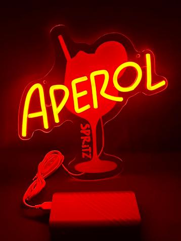 Neon Light Aperol Spritz  beschikbaar voor biedingen
