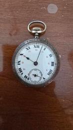 Zilver oud zakhorloge jaar 1922, Handtassen en Accessoires, Horloges | Antiek, Ophalen of Verzenden, Zilver, Zakhorloge