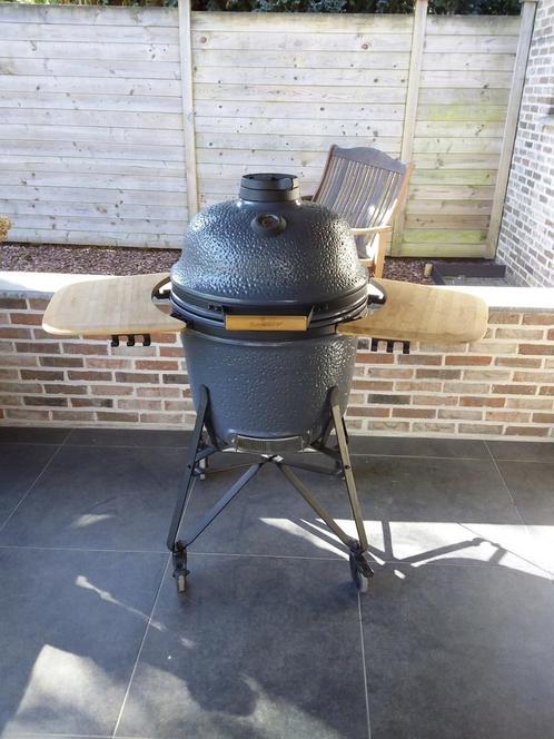 Keramische bbq Berghoff in perfecte staat met veel extra's, Tuin en Terras, Houtskoolbarbecues, Zo goed als nieuw, Ophalen
