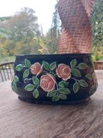 Eichwald/majolica barbotine/antiek/jardiniere, Ophalen of Verzenden, Gebruikt