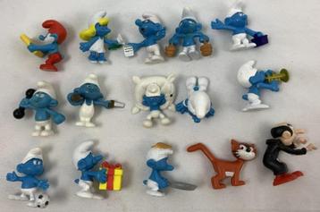 Ensemble de 15 figurines Schtroumpfs Albert Heijn en promoti, Envoi, Comme neuf