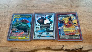 Pokemon Umbreon GX SV69, Flareon EX RC28 & Celibi & Venusaur beschikbaar voor biedingen
