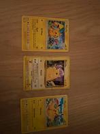 Drie pokemon kaarten, Verzamelen, Ophalen, Zo goed als nieuw