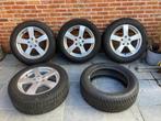 Winterbanden op alu velg, Auto-onderdelen, Banden en Velgen, Ophalen, Banden en Velgen, 17 inch, Winterbanden