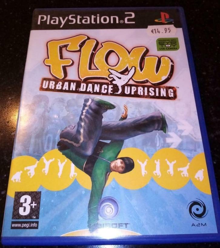 Flow – Urban Dance Uprising - PS2, Games en Spelcomputers, Games | Sony PlayStation 2, Gebruikt, Sport, Vanaf 3 jaar, Eén computer