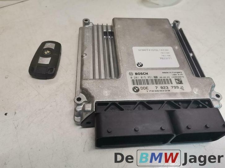 DDE met sleutel zonder CAS BMW 5-serie X5 X6 M57N2 7823799, Auto-onderdelen, Elektronica en Kabels, BMW, Gebruikt, Ophalen of Verzenden