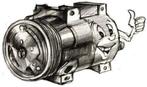 Aircopomp, airco compressor Triumph modellen + arbeid, Autos : Pièces & Accessoires, Climatisation & Chauffage, Enlèvement, Triumph