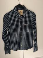 Geruit hemd - Hollister - small, Kleding | Heren, Overhemden, Blauw, Halswijdte 38 (S) of kleiner, Ophalen of Verzenden, Zo goed als nieuw