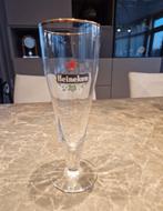 Heineken facet glas 22cm, Ophalen of Verzenden, Zo goed als nieuw