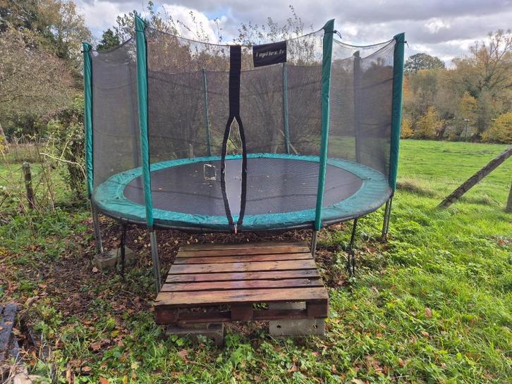 trempoline Cabane 450, Kinderen en Baby's, Speelgoed | Buiten | Trampolines, Gebruikt, Ophalen