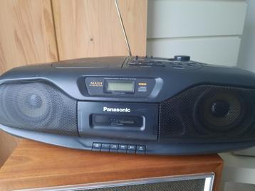 Draagbare radio, cd, cassettespeler - Panasonic RX-DS101. beschikbaar voor biedingen