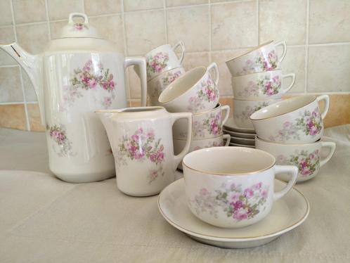 koffieservies 26 stuks antiek, Antiek en Kunst, Antiek | Servies compleet, Ophalen