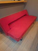 Zetel 2mx1.10 imitatie suède mogelijkheid tot bed klapbaar, Huis en Inrichting, Ophalen