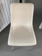Set van 6 stoelen, Huis en Inrichting, Stoelen, Ophalen, Gebruikt, Wit, Leer