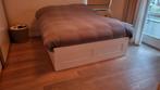 Bed Ikea Brimnes, Huis en Inrichting, Ophalen, Gebruikt, Wit