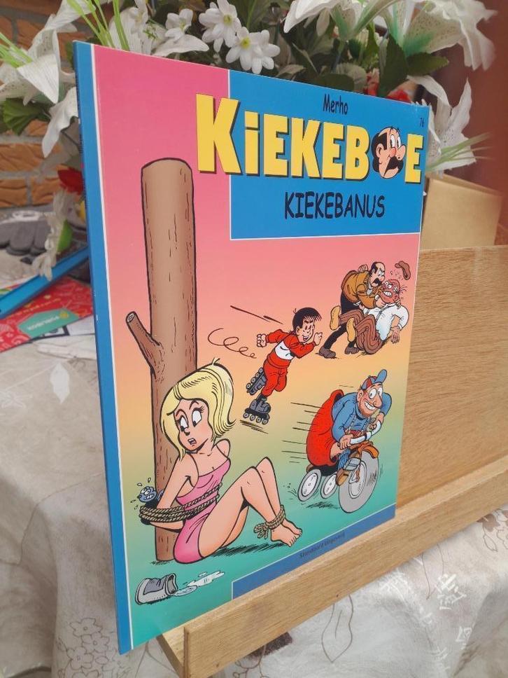 kiekeboe  nr 76 kiekebanus zeldzaam deeltje herdruk 2008, Boeken, Stripverhalen, Zo goed als nieuw, Eén stripboek, Verzenden