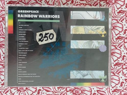 Cassette Greenpeace Rainbow Warriors, Cd's en Dvd's, Cassettebandjes, Zo goed als nieuw, Voorbespeeld, 2 t/m 25 bandjes, Met bewaardoos, rek of koffer