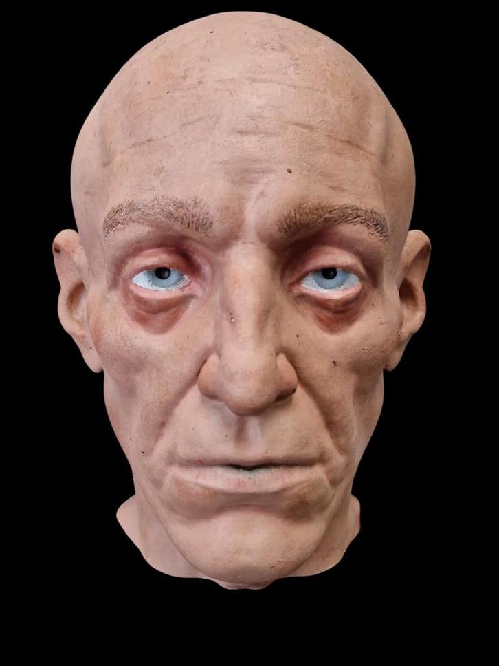Realistisch geschilderde mannequin hoofd Alfred, Verzamelen, Militaria | Tweede Wereldoorlog, Overige soorten, Ophalen of Verzenden