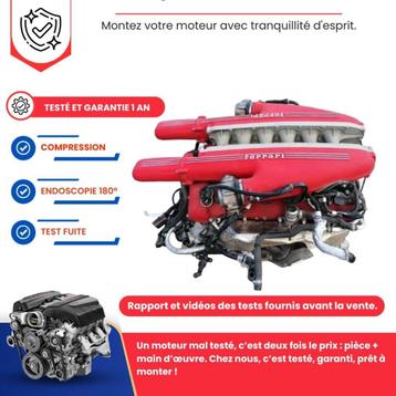 Ferrari f12 berlinetta 6.3 v12 740 pk complete motor beschikbaar voor biedingen