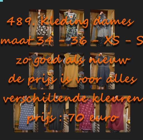 489. Vêtements pour femmes taille 34 - 36 - XS - S, Vêtements | Femmes, Robes, Comme neuf, Taille 34 (XS) ou plus petite, Autres couleurs