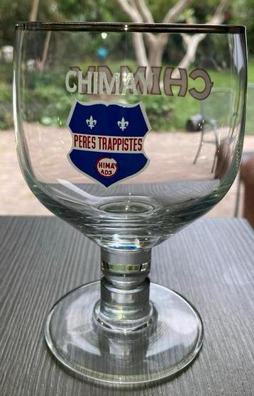 Chimay blauw glas  beschikbaar voor biedingen