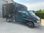 2001 Ford Transit 350L 2.4TDdi DL DC Paardenwagen, Auto's, Gebruikt, Overige brandstoffen, Bedrijf, Handgeschakeld