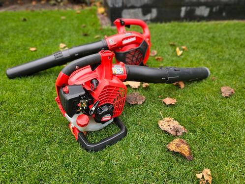 Partij nieuwe Shindaiwa machines, Tuin en Terras, Bladblazers, Nieuw, Handgedragen, Benzine, Met opvangzak, Met versnipperfunctie