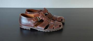 Bally cognac leren fisherman sandals – maat 42 beschikbaar voor biedingen